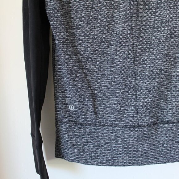 Lululemon cowl  neck full zip sweater Size 6 - Picture 4 of 4
